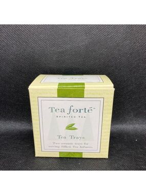 New in box Tea Forte tea trays